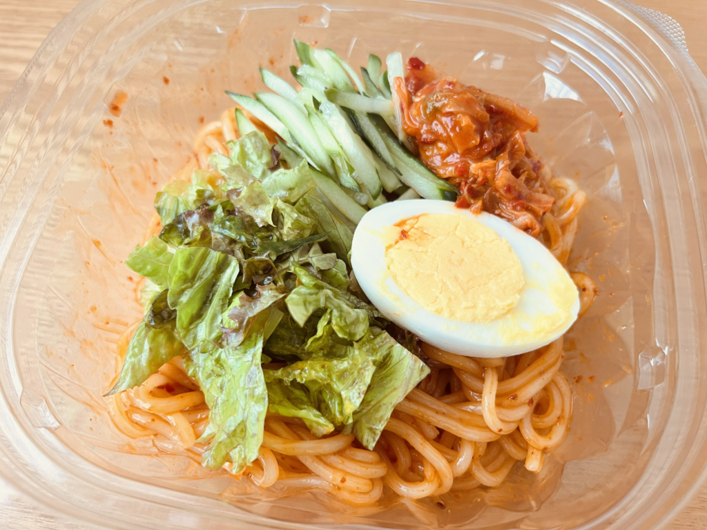 ビビン冷麺_上から