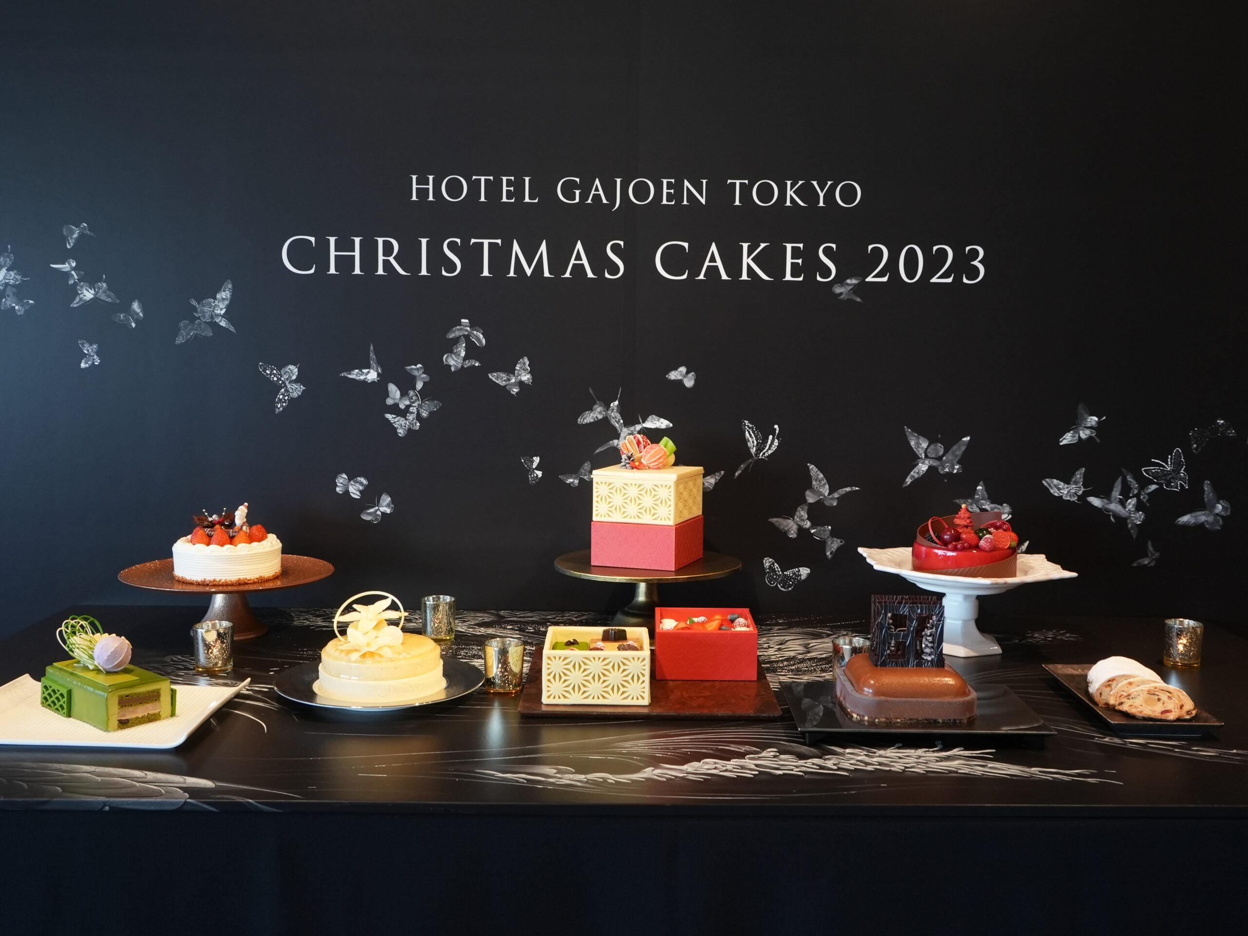 ホテル雅叙園東京クリスマスケーキ2023試食会に参加！和洋折衷が織りなすケーキで特別な時間を