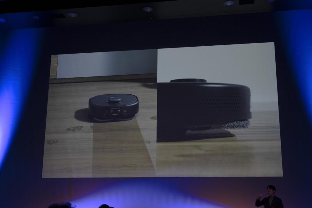 Anker Power Conference 2023 Fallにて発表された「Eufy Clean X10 with Omni Station」はモップ加圧しつつ、モップリフトも