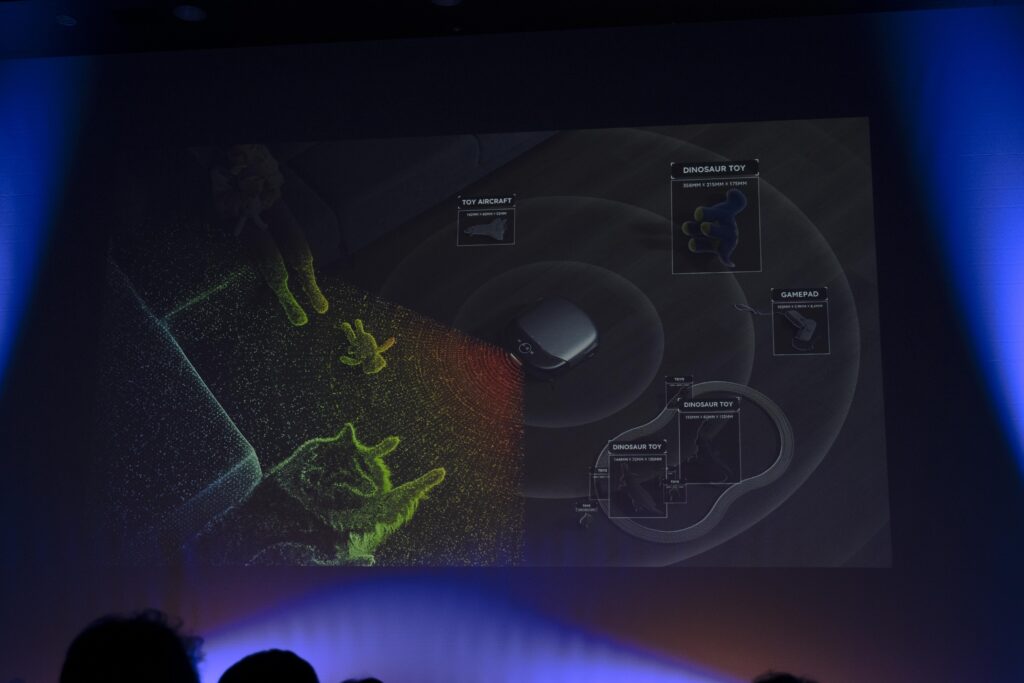 Anker Power Conference 2023 Fallにて発表された「MACH R1 Always-Clean」の3D MatrixEyeイメージ図