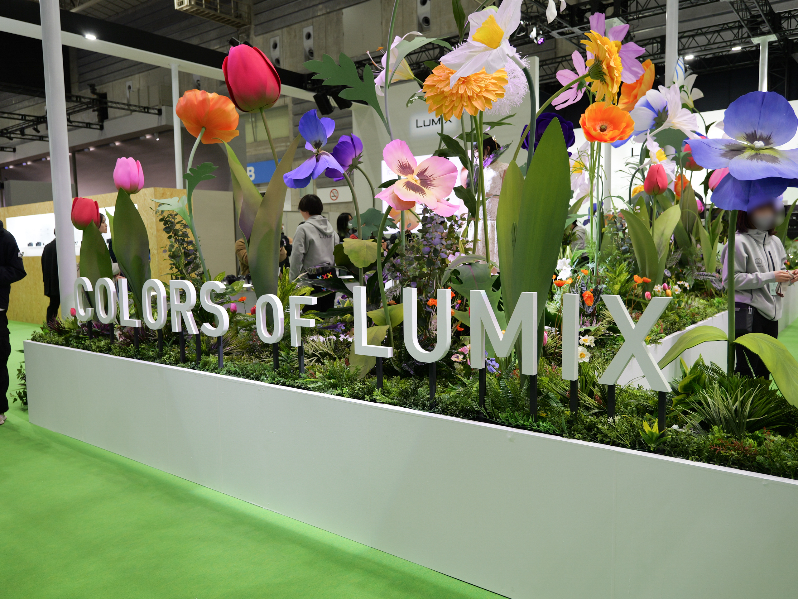 LUMIXブース_ブース正面