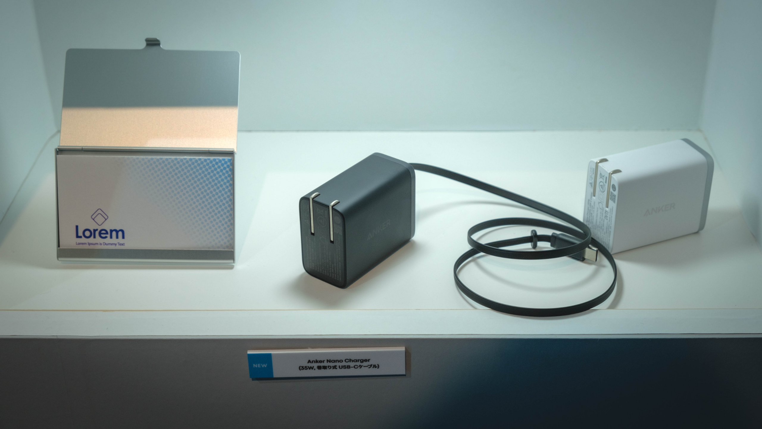 持ち運び用充電器に最適かも！「Anker Nano Chager(35W, 巻取り式 USB-Cケーブル）」が登場
