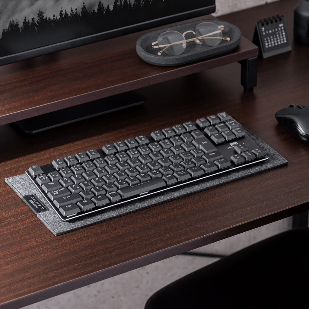 キーボードマット使用のイメージ