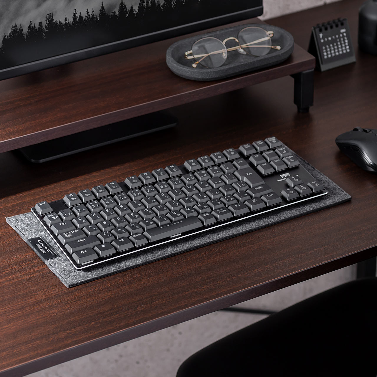 キーボードマット使用のイメージ