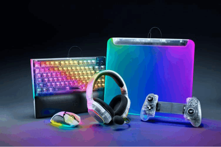 Razerから透明ボディの新コレクション「Phantom Collection」登場
