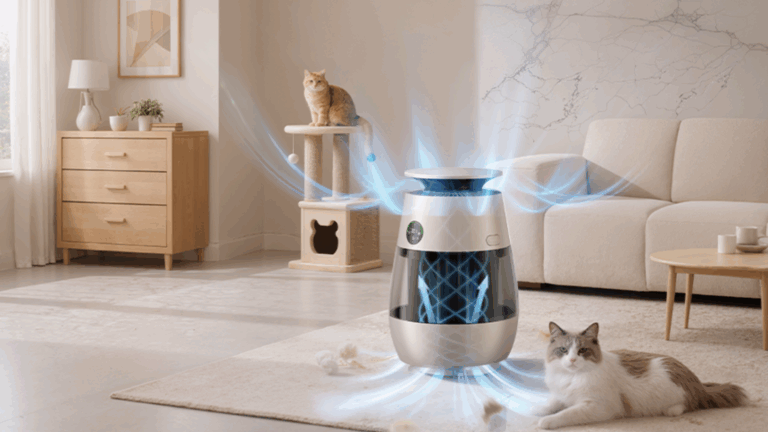 ペット家庭専用の高性能空気清浄機「GALLEIDO Pet air360」が登場！除