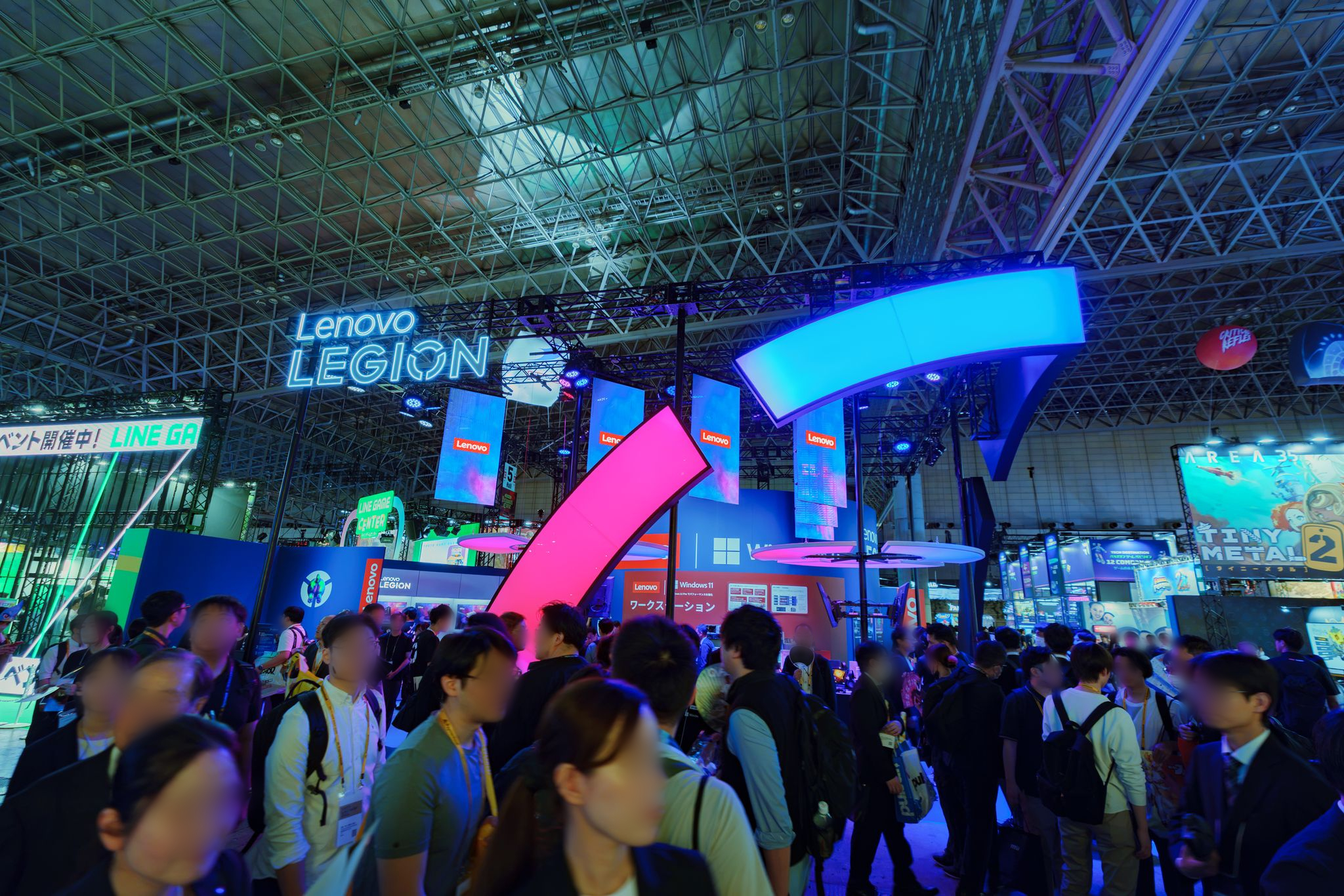 【TGS2026】LenovoブースはLegionのゲーミングPCが主役。鬼武者コラボのイマーシブ体験も