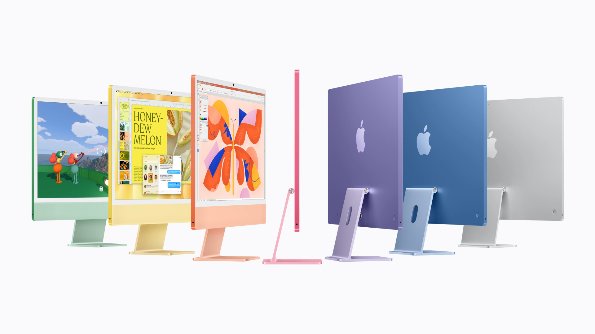 AppleがM6搭載の新型24インチ「iMac」発表、Intel版から最大18倍高速で7色展開